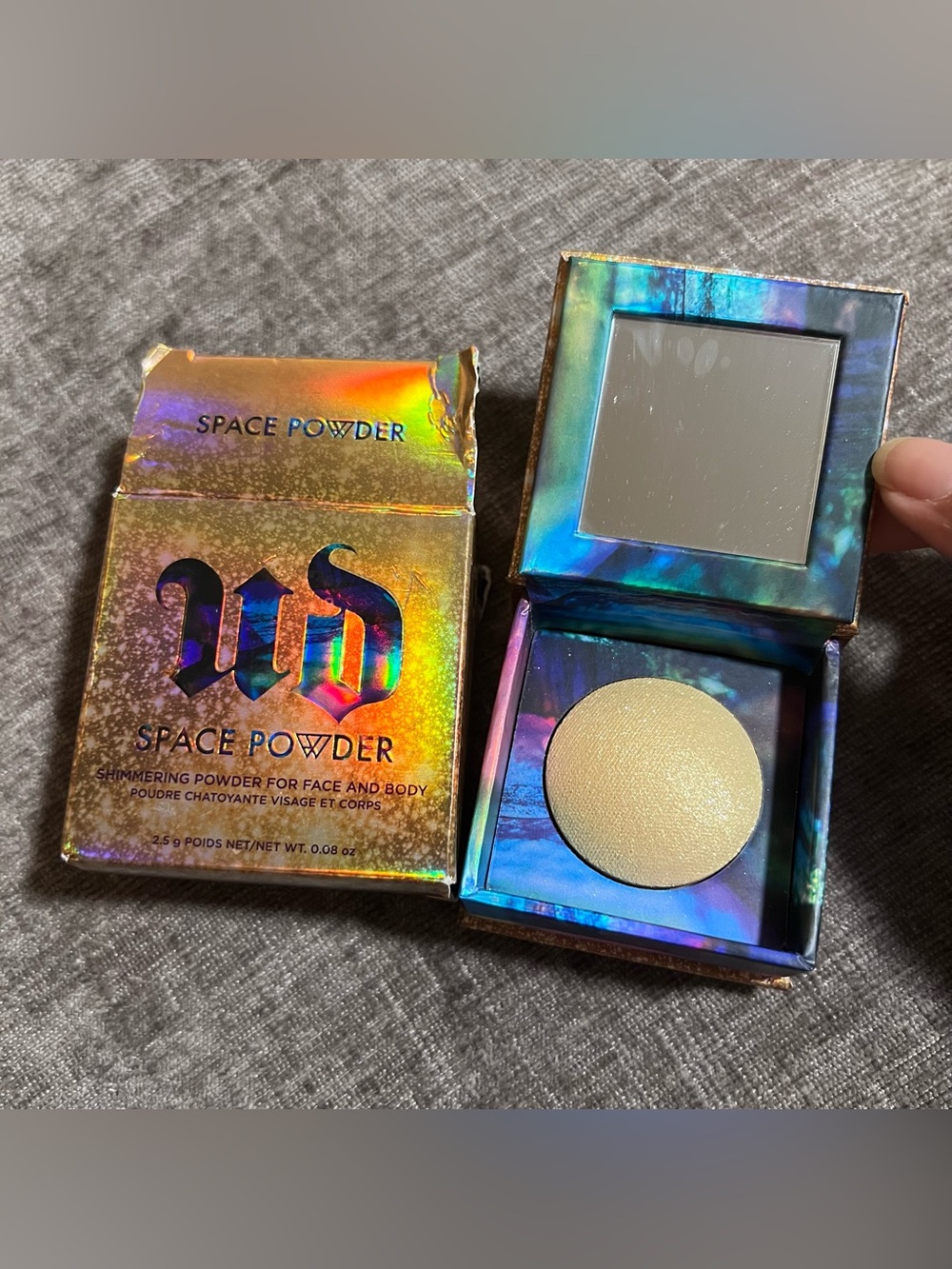 Urban Decay SPACE POWDER Highlighter 2.5g 0.08oz TRAVEL SIZE